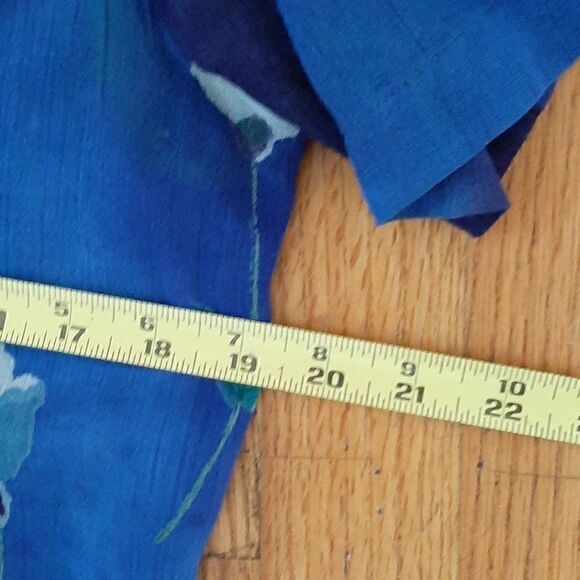 LaCera blue print dress  - Picture 6 of 6